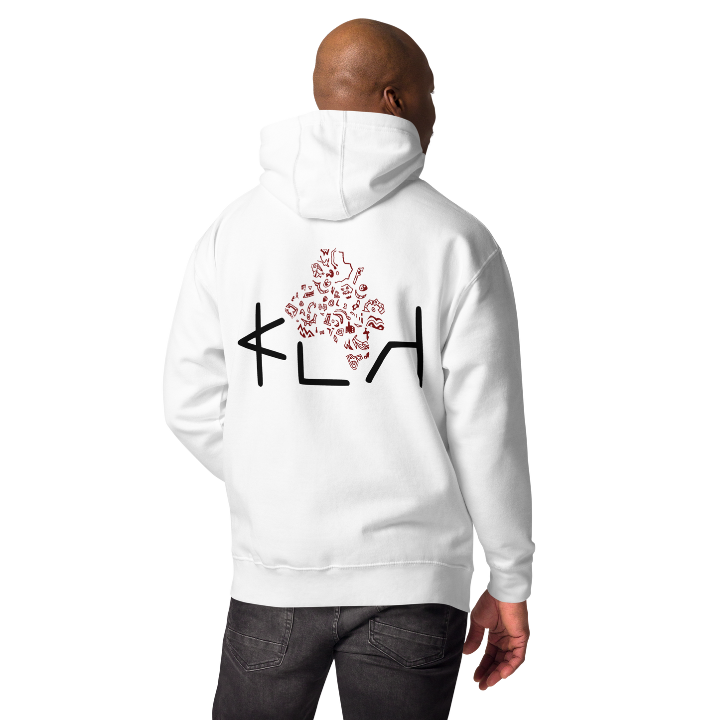 KLA Motif Hoodie F/B Print