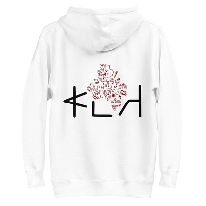 KLA Motif Hoodie F/B Print
